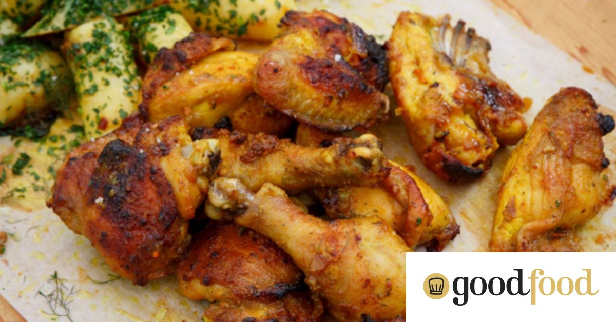 Karen Martini's roasted ‘fried’ chicken