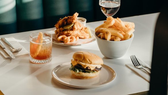 Burgers, fried chicken and quality cocktails are the name of the game at Loosie's Diner and Bar in Mornington.