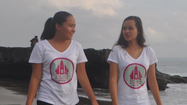 Balinese sisters Melati and Isabel Wijsen.