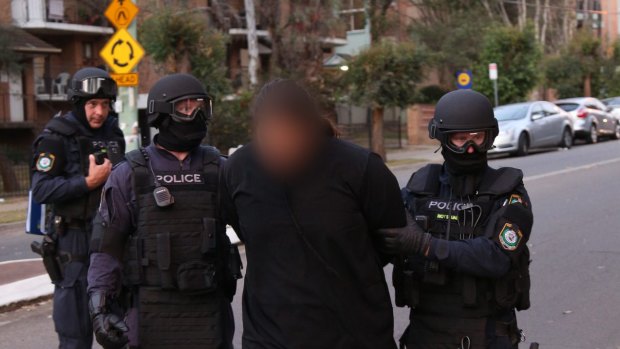 Joint Counter-terror raids following the 2015 Parramatta shooting.