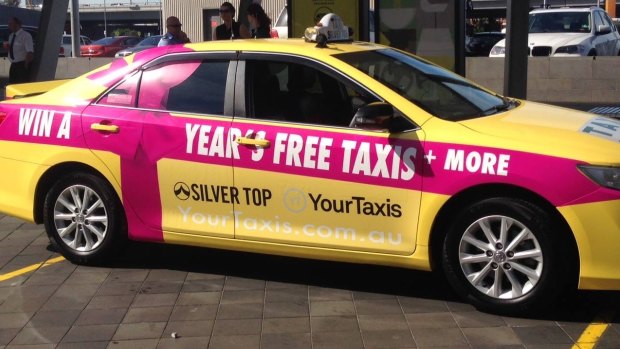 Part of the Your Taxis campaign included a prize of a year's free taxis.