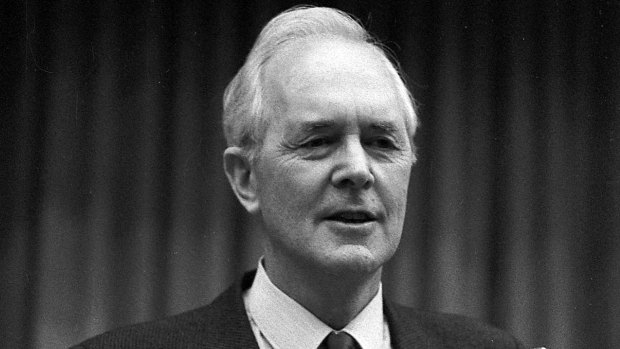 Sir Harold Knight in 1985.