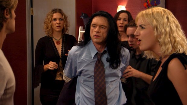 Experiencing a renaissance: Tommy Wiseau stars in <i>The Room</i>.
