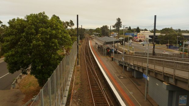 Kananook Railway Station where the man was stabbed.