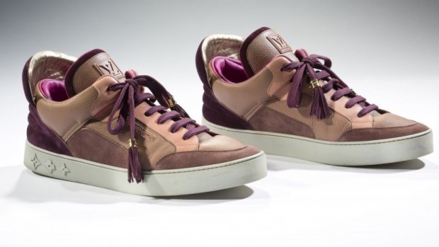 Louis Vuitton x Kanye West sneakers sell for around $1000. 