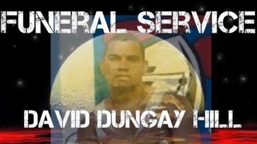 aboriginal funeral death notices rafa suspicious custody hill david man