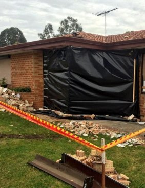 Car versus house - something WA drivers seem to be embarrassingly (and alarmingly) adept at.