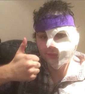 'Feeling loads better': Michael Clifford after his last mishap.