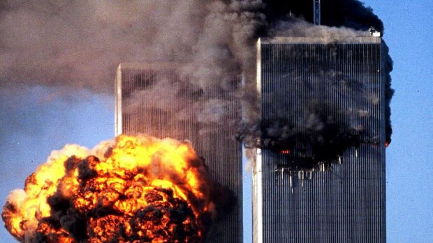 Terrorists crashed two airliners into the World Trade Center New York city on 11 September 2001.