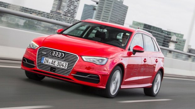 The A3 e-tron Sportback is Audi's first plug-in hybrid model in Australia.