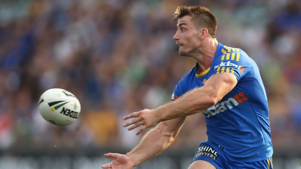 Tim for the reunion: Parramatta halfback Kieran Foran will take on his former Manly teammates for the first time.