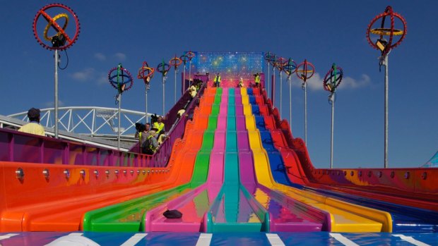 The Super Slide at the Royal Easter Show. 