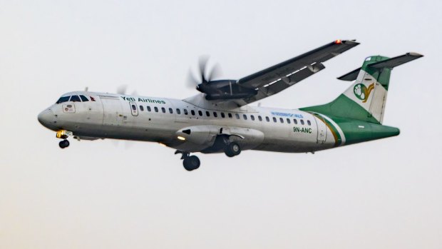 A Yeti Airlines plane crashed on Sunday, killing 72 people. The airline is one of many banned from flying to the EU.