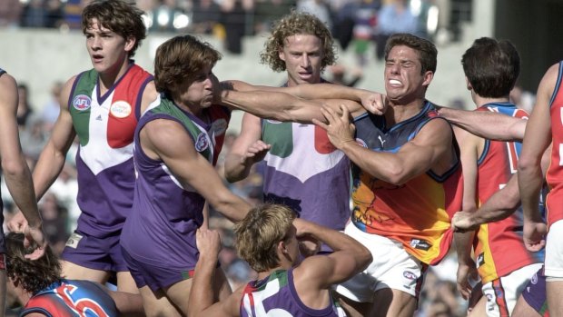 The infamous Demolition Derby of 2000 elevated the rivalry between Fremantle and West Coast to new heights.