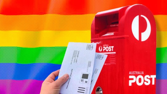 The same-sex marriage postal survey result was announced on Wednesday morning.