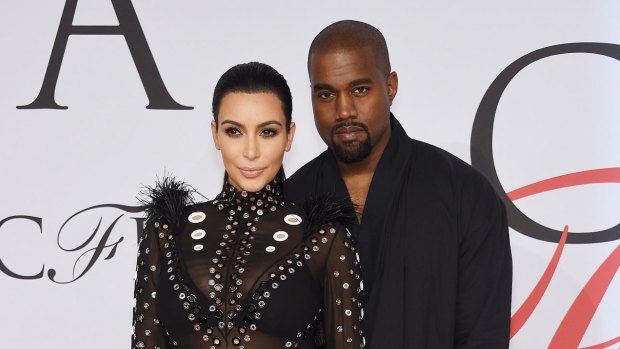 Kim Kardashian and Kanye West attend the 2015 CFDA Fashion Awards on June 1 in her first pubic appearance since announcing her pregnancy.