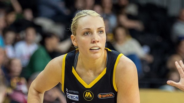 Maddie Garrick played a key role in the semi-final for the Boomers.
