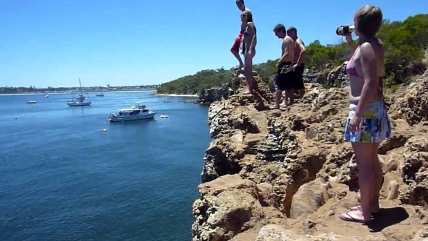 Blackwall Reach has been a popular cliff jumping spot for generations.