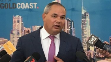 No: Gold Coast mayor Tom Tate says Gold Coast will concentrate on the 2018 Commonwealth Games and not provide money to a 2028 Olympics bid feasibility study.