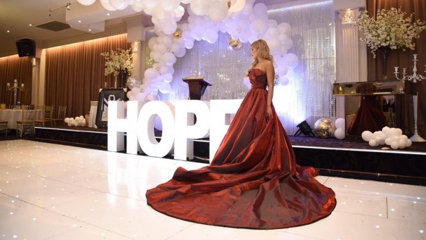 Like with most Mehajer soirees, it was a "strictly glitz and glam" affair, with Mary wearing a $12,000 gown.