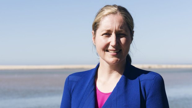 Labor candidate Emma McBride says she draws inspiration from her ailing father Grant. 