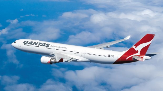 Qantas Airbus A330-300.