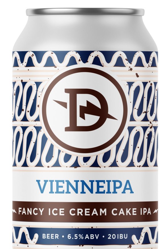 Vienneipa by Dainton Beer, inspired by "fancy ice-cream cake".