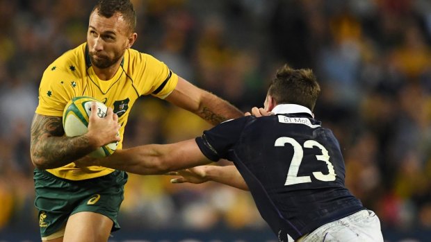 Leader: Quade Cooper is back for the Barbarians.