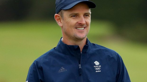 Briton Justin Rose hit a 191-yard hole-in-one.