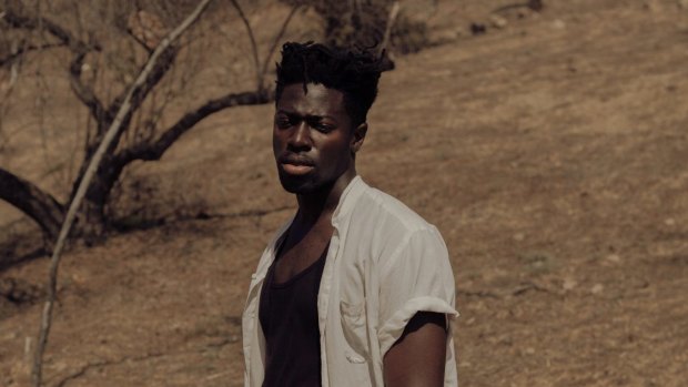 Moses Sumney: Please don't talk while he sings.