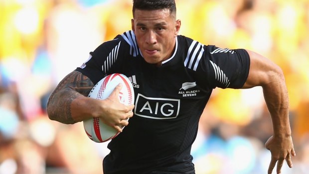 Moving through the gears: Sonny Bill Williams.