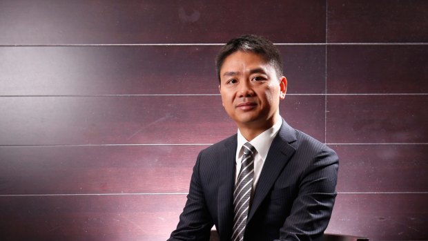 JD.com founder and chief executive Richard Liu is taking on bigger rival Alibaba.