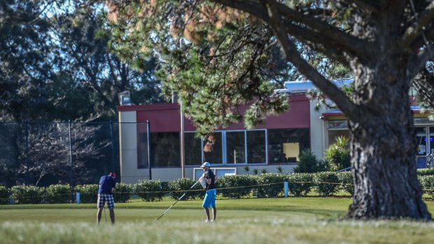 Golfers like Paul Saltoon will be upset if the course is lost to the sport.