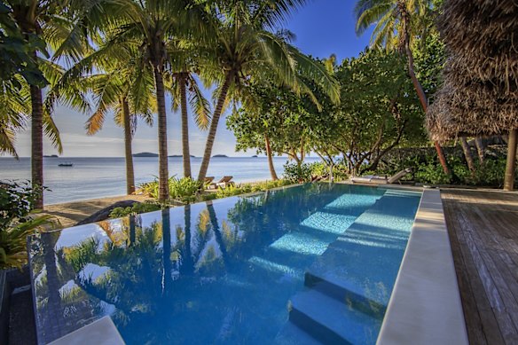 Kokomo has just 21 villas and all are located right on the beach with their own private plunge pool.