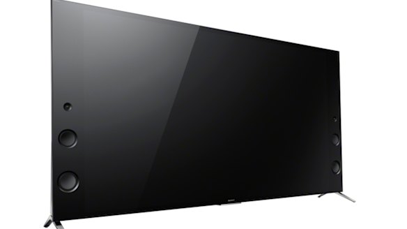 The distinctive front-facing magnetic fluid speakers make for great sound but a wider unit.