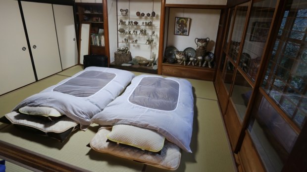 Ten Tatami mat guest room at Banja.