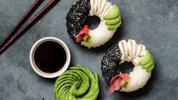 Sushi doughnuts are very real.