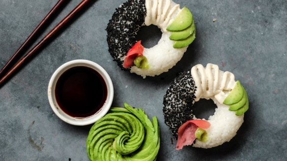 Sushi doughnuts are very real. 