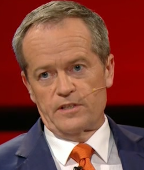 'What I'm not going to play is gotcha politics' ... Opposition Leader Bill Shorten was in a combative mood on Q&A.
