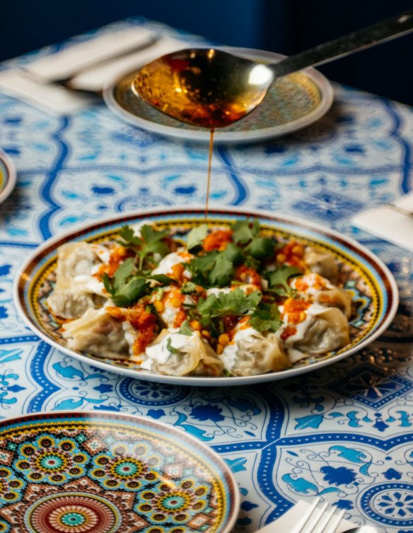 Mantu dumplings.