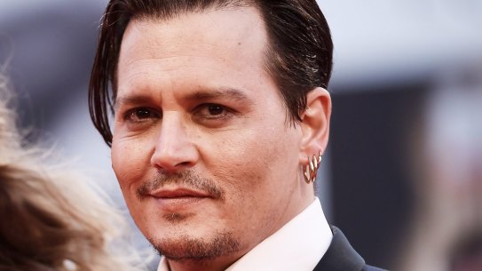 Johnny Depp and Amber Heard.