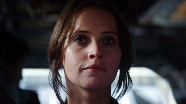 Felicity Jones as Jyn Erso in <i>Rogue One: A Star Wars Story</i>, which has made $25 million since Boxing Day.