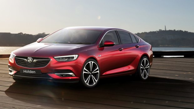 The 2018 Holden Commodore.