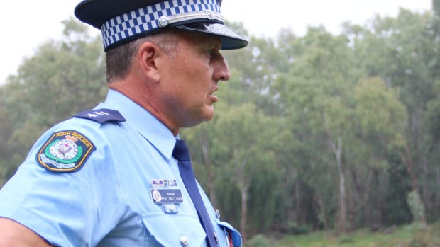 Acting Inspector Phil Malligan from Wagga Police.