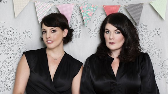 Georgia Hardstark (left) and Karen Kilgariff, the brains and voices behind My Favorite Murder.