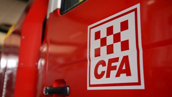 Fire crews are fighting a brown coal fire near Bacchus Marsh.