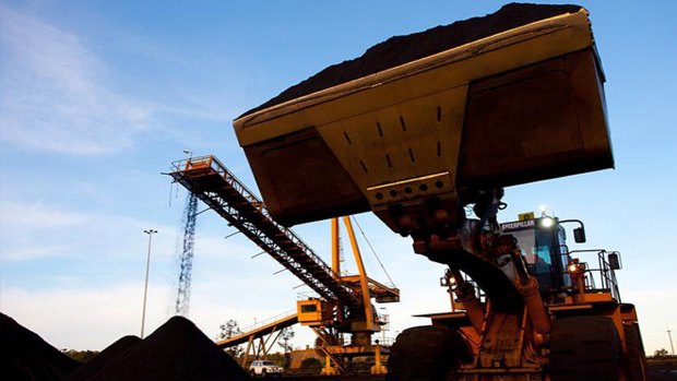 Coal by the bucketful: Australia is the world's largest exporter.