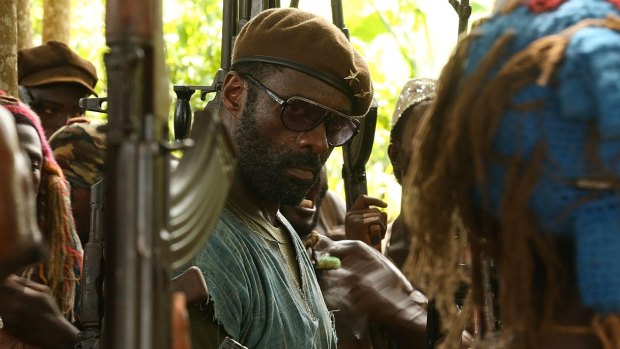 Idris Elba in <em>Beasts of No Nation</em>.
