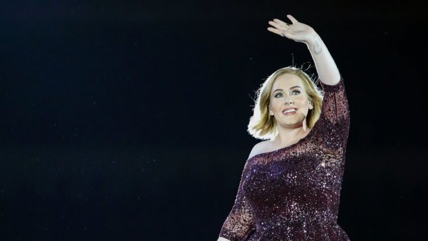 Until now, Adele's marital status has been a closely guarded secret. 