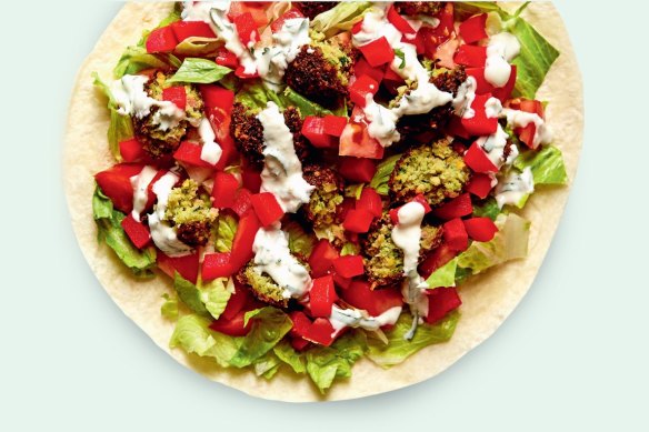 Falafel wraps are loved across much of the Middle East – and increasingly around the world.